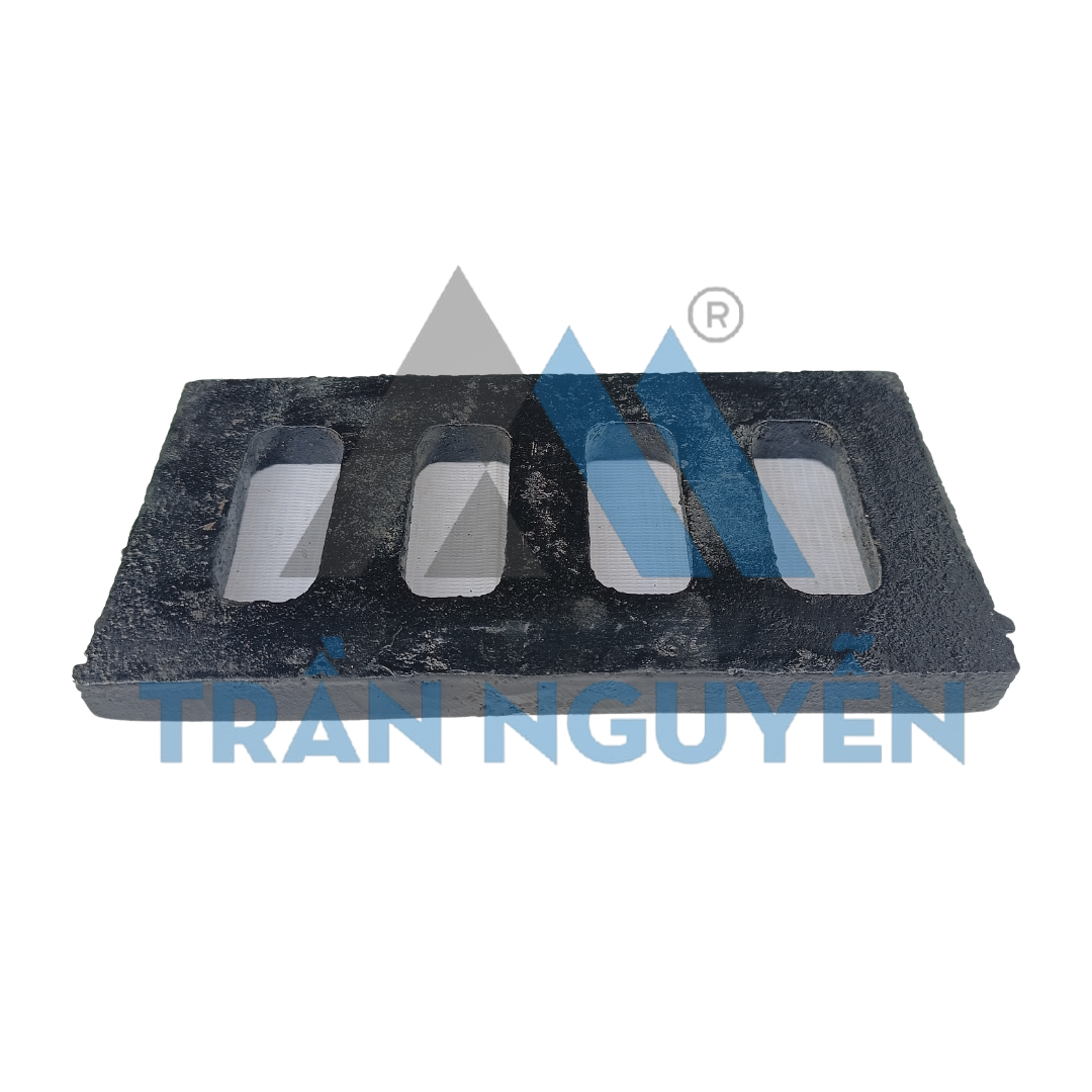 Hình ảnh thực tế tấm gang thoát nước kích thước 230x120mm (Không khung)