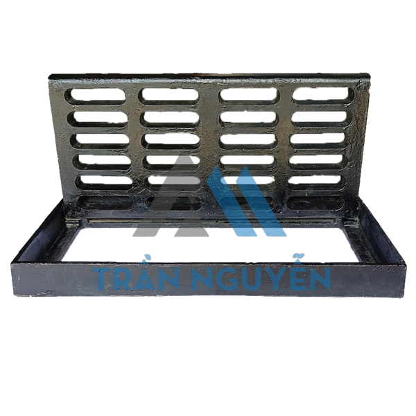 Tấm gang thoát nước 780x380 (Có khung)